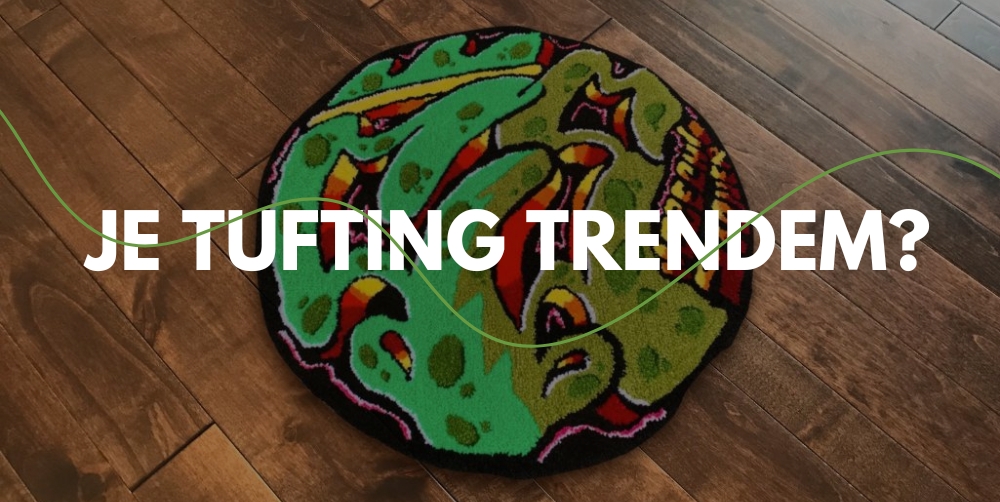 Je tufting populárný? Rozmach DIY kobercov